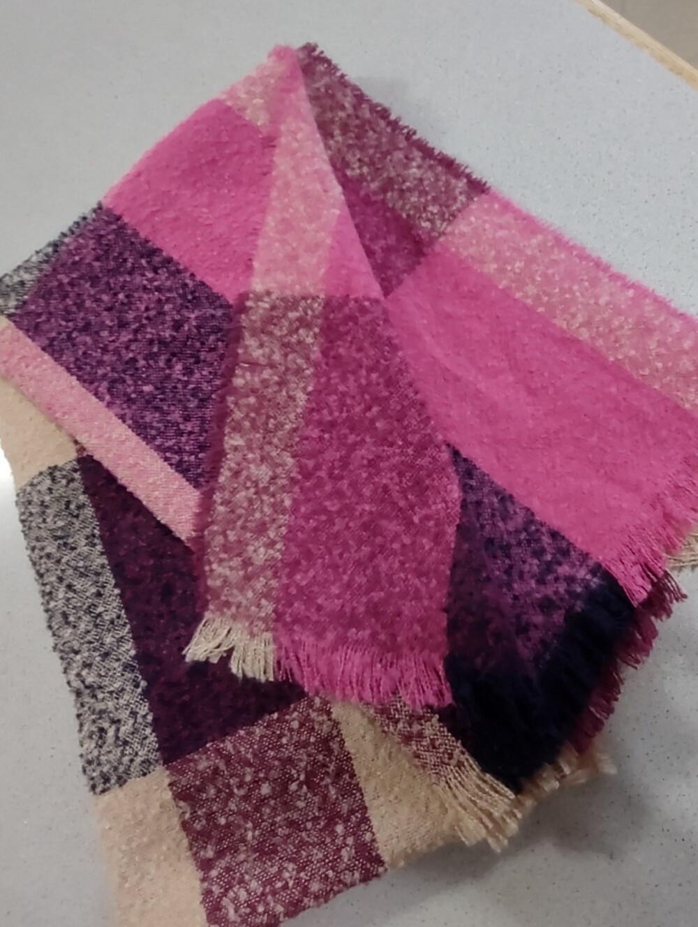 Boucle Poly Scarf